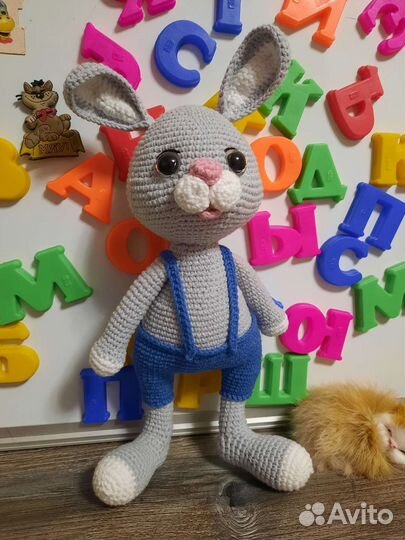 Вязаные игрушки ручной работы