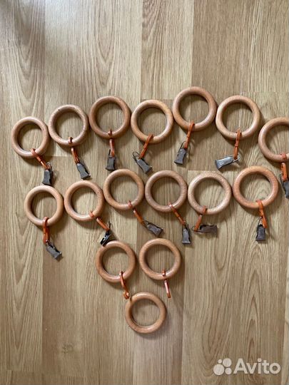 Советские Деревянные кольца для штор