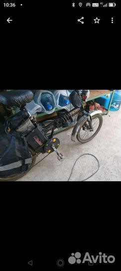 Электровелосипед складной бу