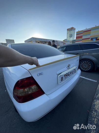 Лип спойлер Toyota Corolla 120