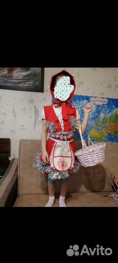 Костюм красной шапочки