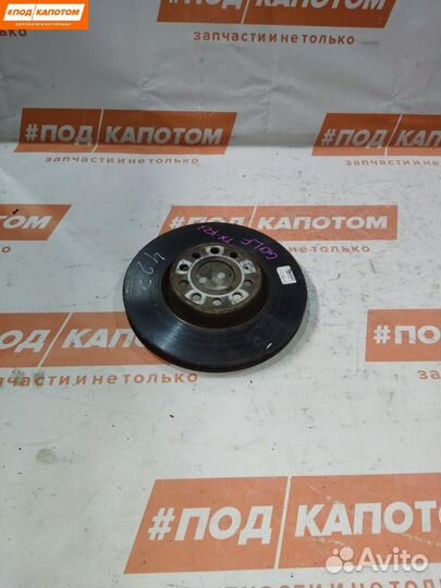 Диск тормозной передний Volkswagen Golf 5 2009