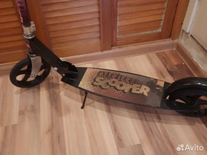Самокат взрослый с большими колесами