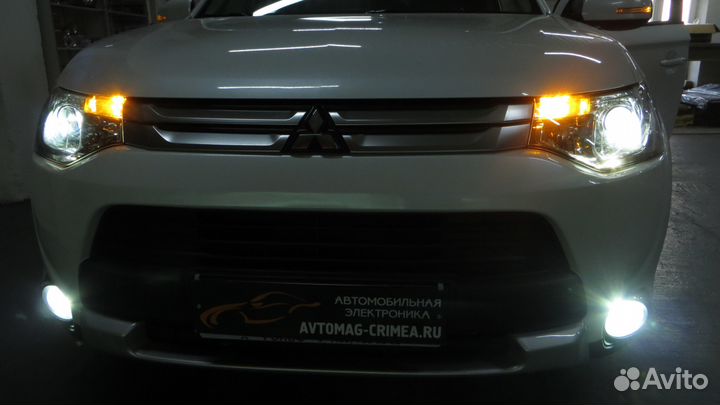 Дхо в поворотники Probright Mitsubishi Outlander