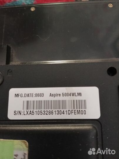 Ноутбук acer 5004