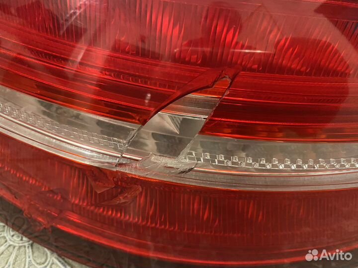 Оригинальный фонарь левый внешний на Мерседес glс