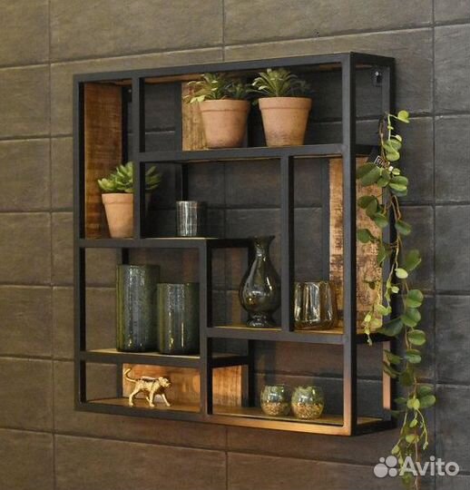 Настенные полки в стиле loft Лофт полки