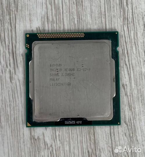 Intel Xeon E3 1240