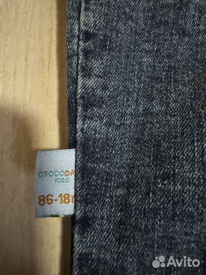 Джинсовая куртка детская 86