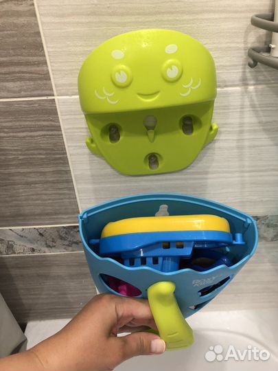 Органайзер-сортер для игрушек в ванной