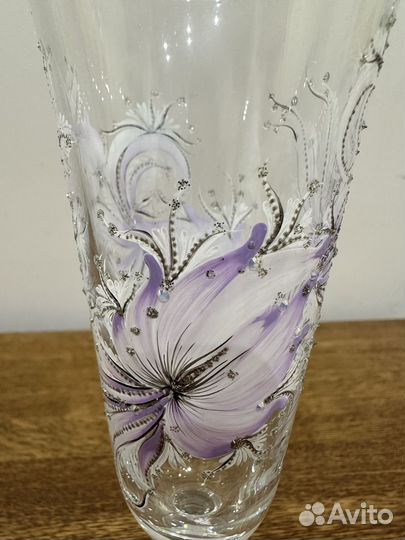 Набор свадебных фужеров бокалов для шампанского