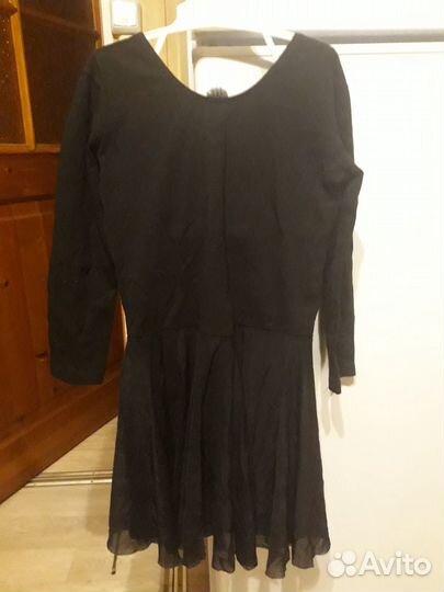 Гимнастический купальник с юбкой