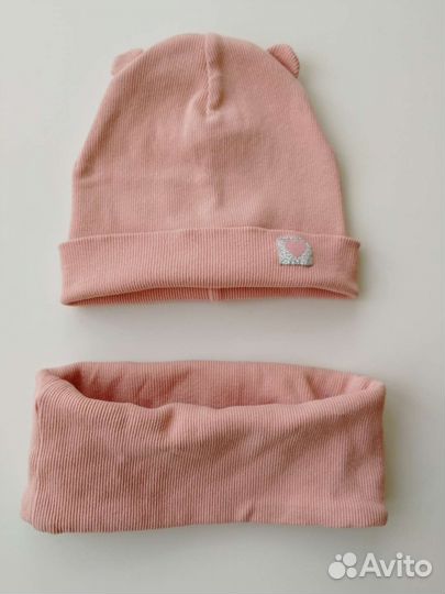 Шапка+снуд Hohloon для девочки, 46-50