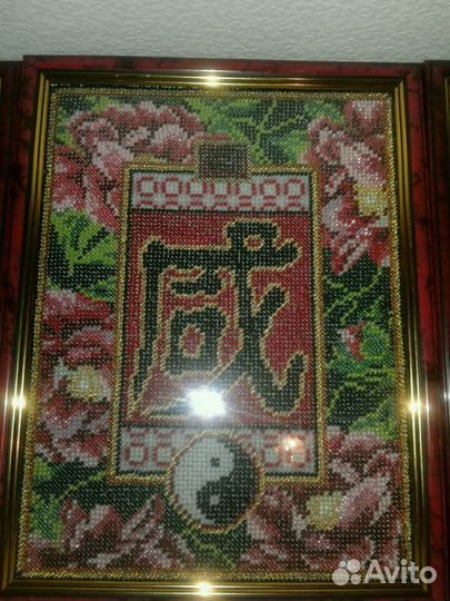 Картины из бисера