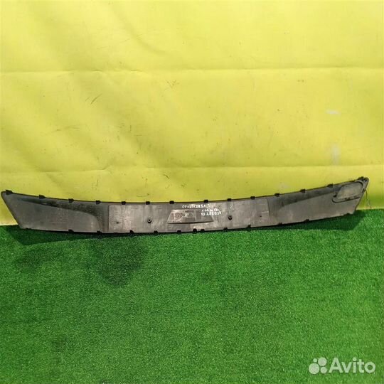 Накладка переднего бампера под номер Opel Corsa D