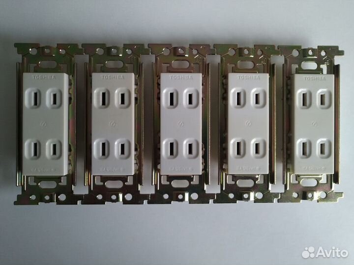 Toshiba японская двойная розетка для HI-Fi