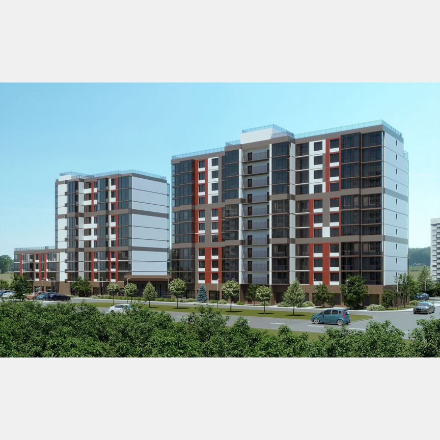 1-к. квартира, 33,4 м², 9/11 эт.