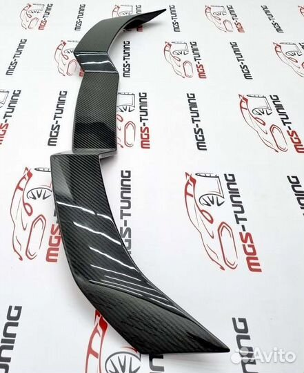 Спойлер BMW 4 серия G22 стиль Vorsteiner карбон