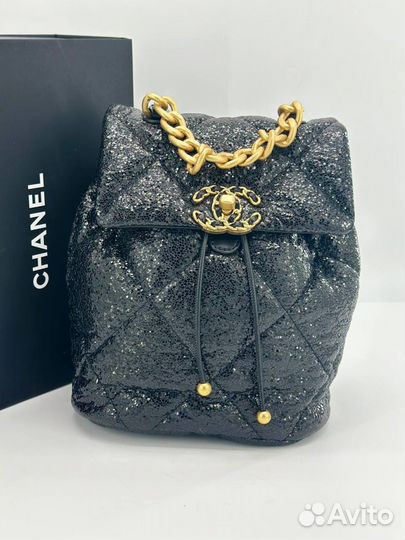 Рюкзак женский натуральная кожа Chanel