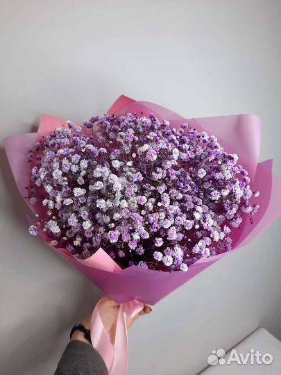 Букеты из гипсофилы на 1 сентября