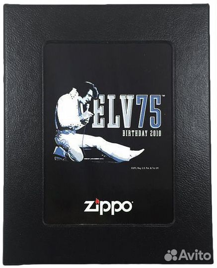 Zippo. Elvis.75. Лимит 1 из 7500. Коллекц. NEW