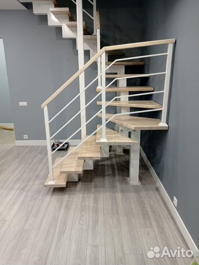 Лестницы на металлокаркасе