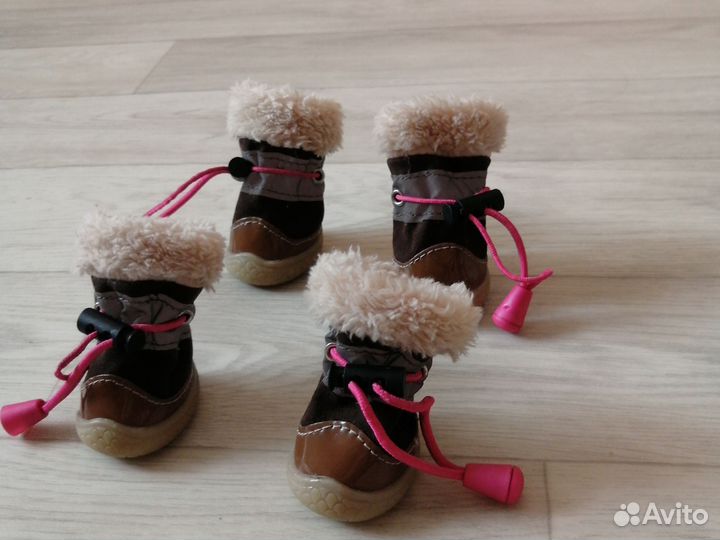 Зимние ботинки для собак