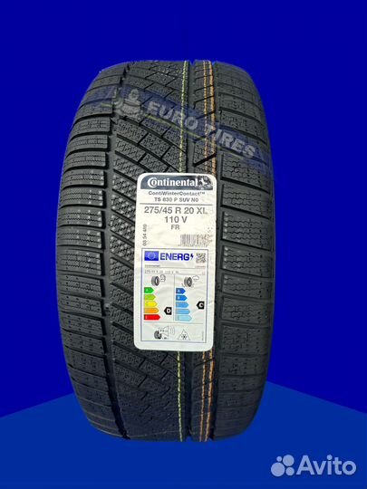 Continental ContiWinterContact TS 830P SUV 275/45 R20 и 305/40 R20 112V