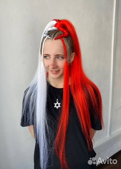 Брейды Боксерки Афрохвост Косы с канекалоном