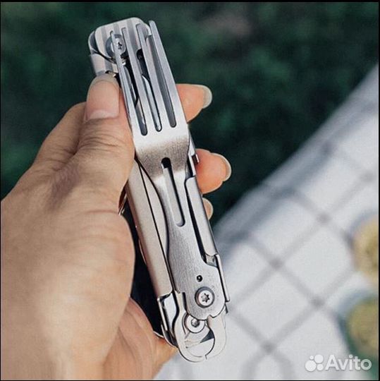 Мультитул походный. Складные столовые приборы