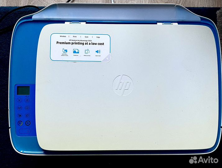 Цветной струйный принтер. HP. мфу. Сканер. Копир