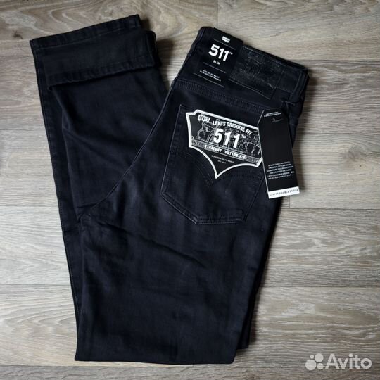 Джинсы Levi's 511 утеплённые