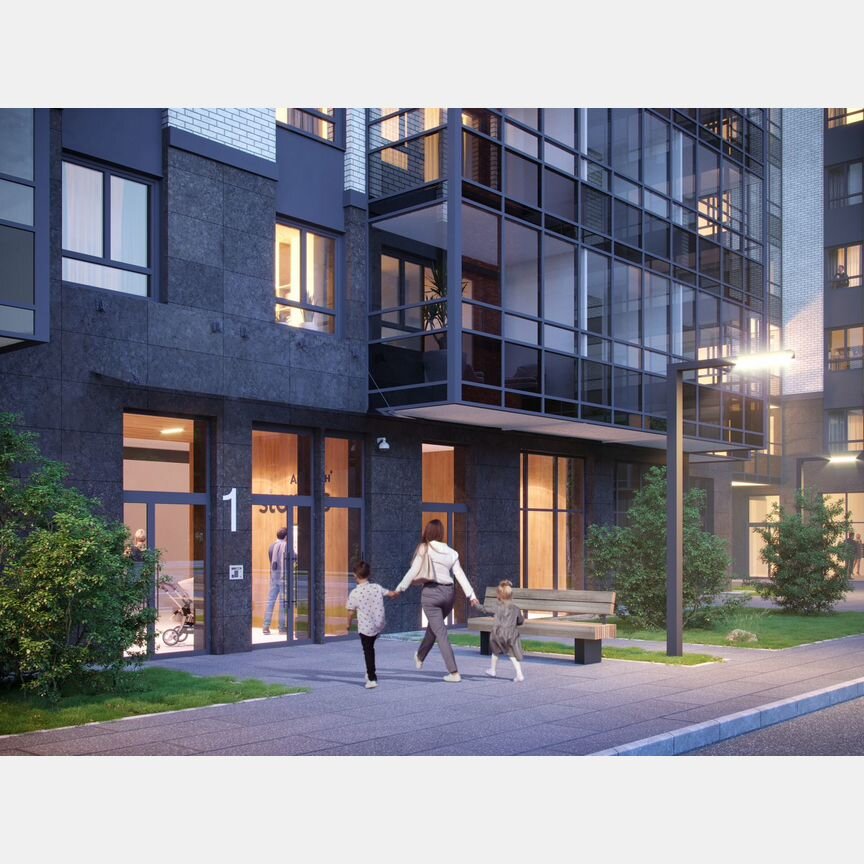 Квартира-студия, 24,1 м², 12/12 эт.