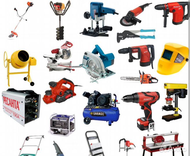 Бу электро-бензо инструмент