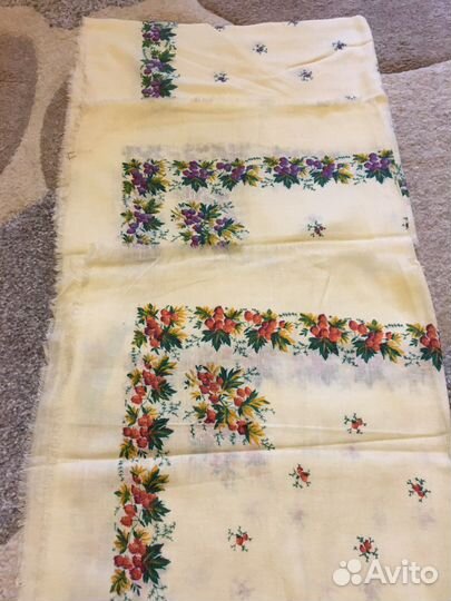 Шали и платки г. Павлов Посад, шёлк СССР