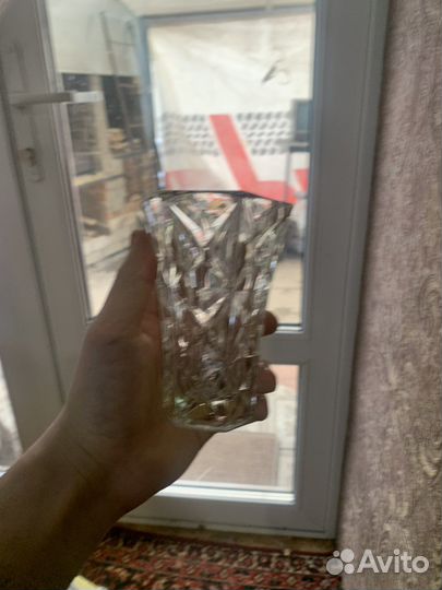 Хрустальная ваза