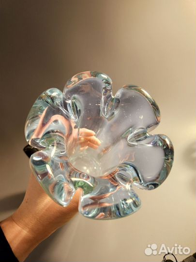 Ваза александритовое стекло