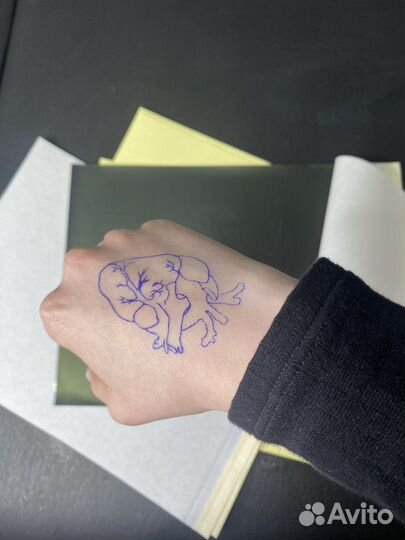 Трансферная бумага для тату
