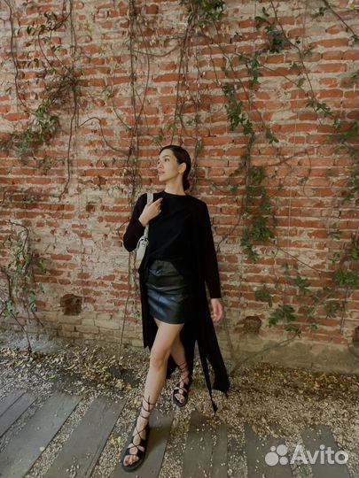 Длинный кардиган