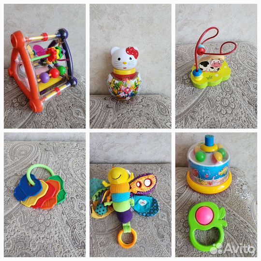 Развивающие игрушки baby GO, Lamaze и т.д