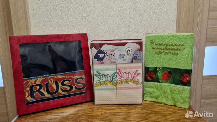 Махровые полотенца