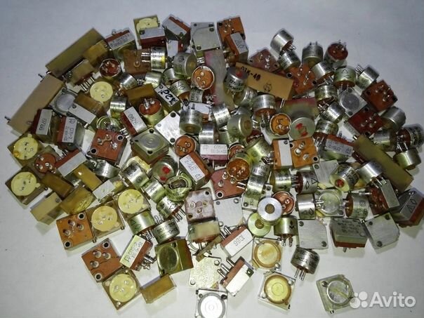 Потенциометры и резисторы СССР