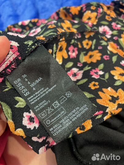 Летнее платье H&M 42 44 размер