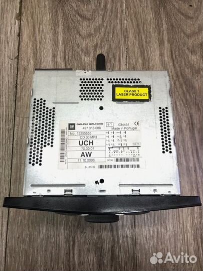 Магнитола Opel Astra H 2004-2010