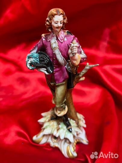 Фигурка Мушкетер Каподимонте Capodimonte Фарфор