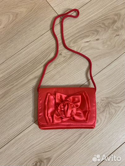 Сумка меховая для девочки праздничная