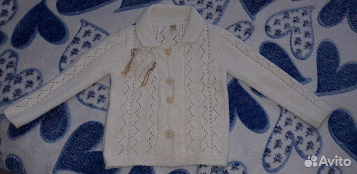Кофта для девочки 92