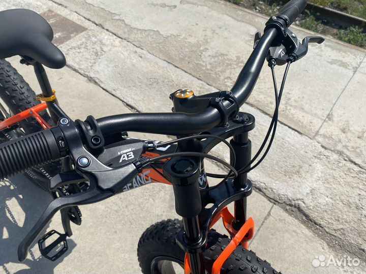 Фэт байк 26х4 двухподвес