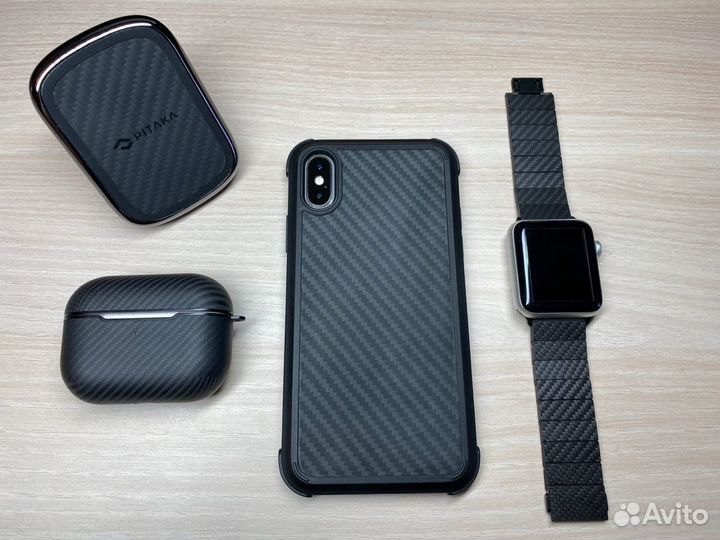 Pitaka для iPhone, iPad, Airpods, Samsung, OnePlus