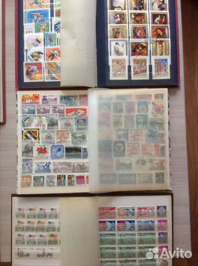 Большая коллекция марок